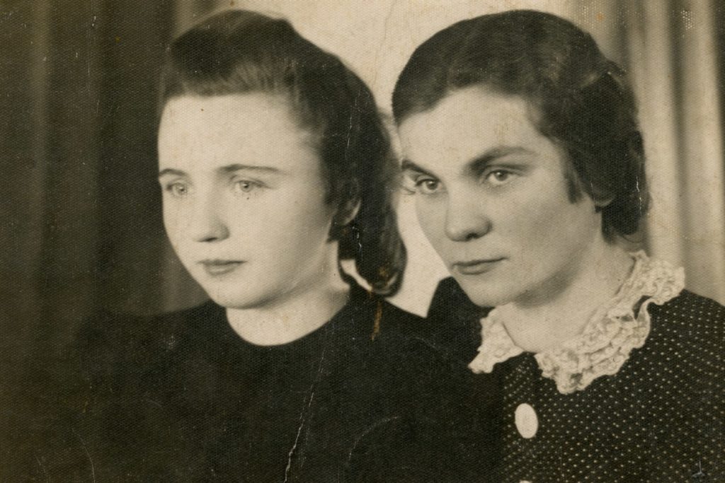 Helena Płotnicka i Władysława Kożusznik