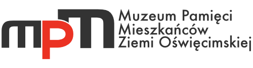 Logotyp Muzeum Pamięci Mieszkańców Ziemi Oświęcimskiej